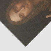 Jesus Christus von Leonardo da Vinci, Schmerz der Seidenpapier (Ausschnitt)