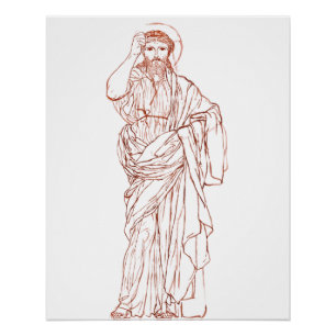 Jesus Christus von Nazareth Sohn Gottes Poster