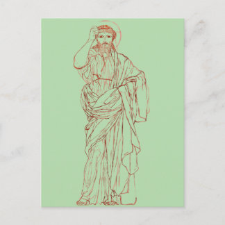 Jesus Christus von Nazareth Sohn Gottes Postkarte