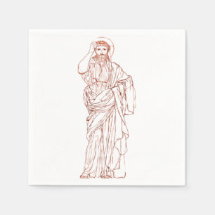 Jesus Christus von Nazareth Sohn Gottes Serviette