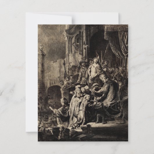 Jesus Christus vor Pilate (Vorderseite)