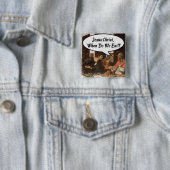 Jesus Christus, wann essen wir? - Funny Last Suppe Button (Beispiel)