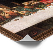 Jesus Christus, wann essen wir? - Funny Last Suppe Poster (Ecke)