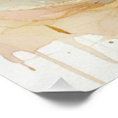 Jesus Christus Wasserfarbenkunst Poster (Ecke)