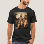 Jesus Christus wird von Johannes getauft und von L T-Shirt (Vorderseite)