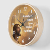 Jesus Christus, würdest du dir die Time Funny ansc Uhr (Winkel)
