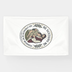 Jesus Chronische Krankheit Ermutigung T-Shirt Insp Banner