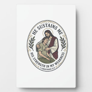 Jesus Chronische Krankheit Ermutigung T-Shirt Insp Fotoplatte
