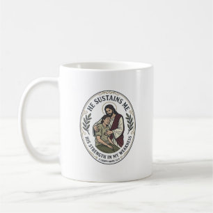 Jesus Chronische Krankheit Ermutigung T-Shirt Insp Kaffeetasse