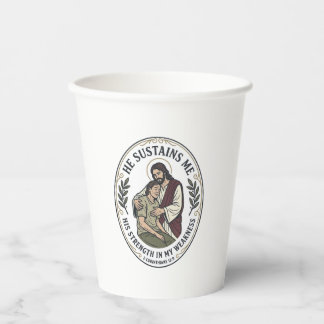 Jesus Chronische Krankheit Ermutigung T-Shirt Insp Pappbecher