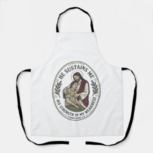 Jesus Chronische Krankheit Ermutigung T-Shirt Insp Schürze