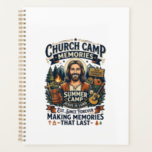 Jesus Church Camp VBS Nostalgie-Shirt Glaube basie Planer