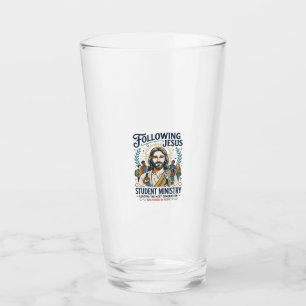 Jesus Church Merch Jugendcamp-Shirt Glaube Ba Glas