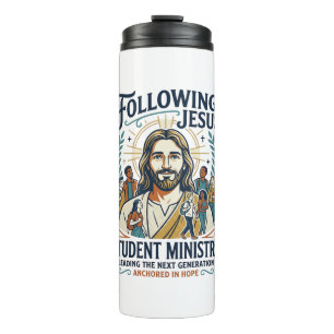 Jesus Church Merch Jugendcamp-Shirt Glaube Ba Thermosbecher