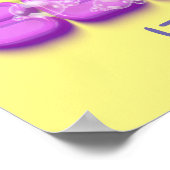 Jesus Clean hat niedliches christliches Design ver Poster (Ecke)