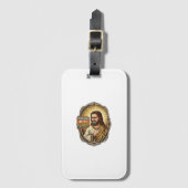 Jesus Cloud-Speicher voll Warnung Paywall Tech Hum Gepäckanhänger (Vorderseite Vertikal)