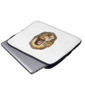 Jesus Cloud-Speicher voll Warnung Paywall Tech Hum Laptopschutzhülle (Vorne Knopf)