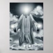 JESUS CLOUDS POSTER (Vorne)