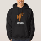 Jesus Coffee And Goats Hoodie (Vorderseite)
