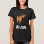 Jesus Coffee And Goats T-Shirt (Vorderseite)