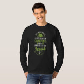 Jesus Coffee Camping Zelt T-Shirt (Vorne ganz)