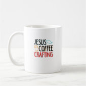 Jesus Coffee Crafting Funny Christliches Design fü Kaffeetasse (Links)