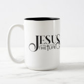 Jesus Coffee Mug Zweifarbige Tasse (Links)