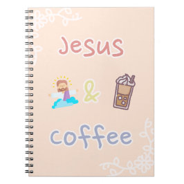 Jesus + Coffee Notizblock