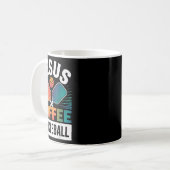 Jesus Coffee Pickleball Kaffeetasse (Vorderseite Links)