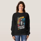 Jesus Coffee Pickleball Sweatshirt (Vorne ganz)