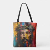 Jesus Colorado Moderne Kunst Tasche (Rückseite)