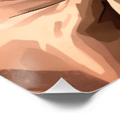 Jesus Comforting Lucifer Poster (Ecke)