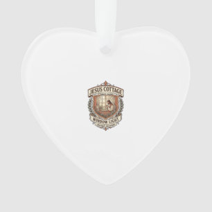 Jesus Cottage Fenster Licht Jesus Cottage Fenster Ornament