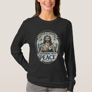 Jesus Coupon Sparsamkeits-Shirt Glaube Basiertes D T-Shirt
