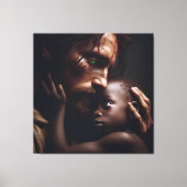 Jesus Cradling Child Canvas Print Picture 3 Leinwanddruck (Vorderseite)