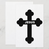 JESUS CROSS BRIEFPAPIER (Vorne/Hinten)
