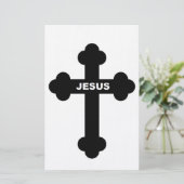 JESUS CROSS BRIEFPAPIER (Stehend Vorderseite)