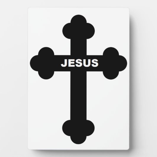 JESUS CROSS FOTOPLATTE (Vorderseite)