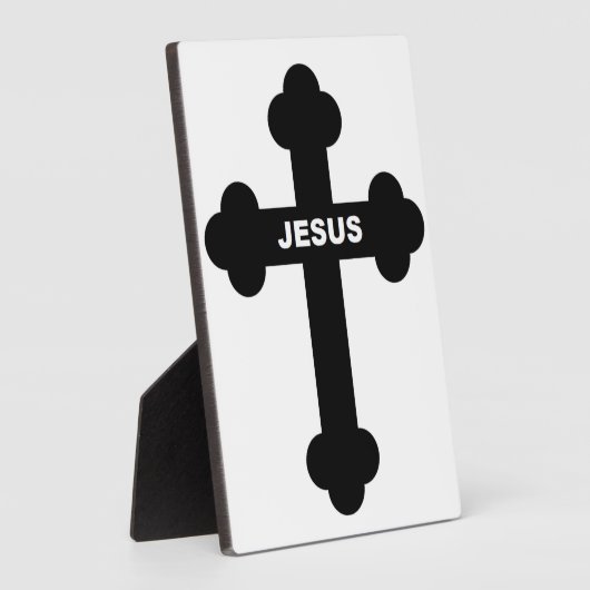 JESUS CROSS FOTOPLATTE (Seite)