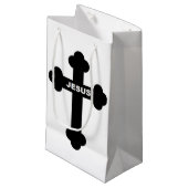JESUS CROSS KLEINE GESCHENKTÜTE (Vorderseite Schrägansicht)