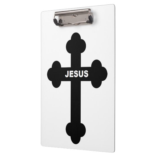JESUS CROSS KLEMMBRETT (Links)