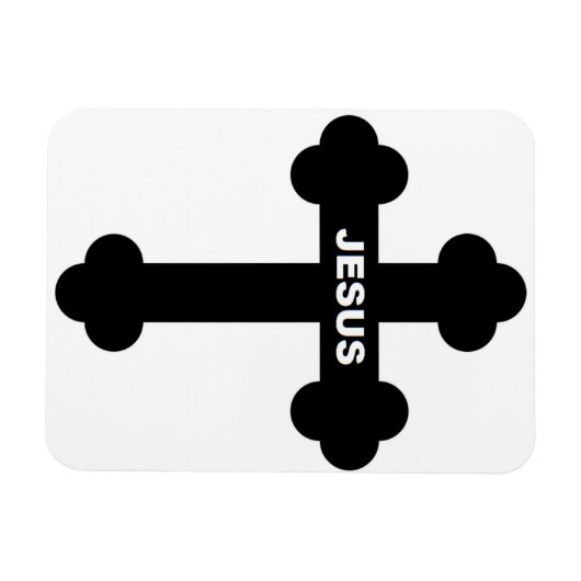 JESUS CROSS MAGNET (Horizontal)