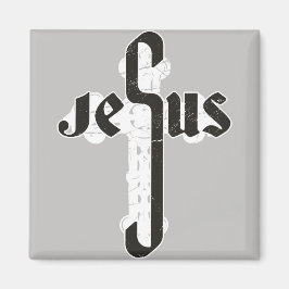 Jesus Cross Magnet