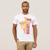 Jesus Cross Nail Design – Powerful Christian T-Shirt (Vorne ganz)