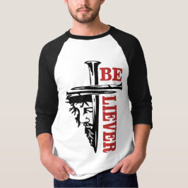 Jesus Cross Nail Design – Powerful Christian T-Shirt
