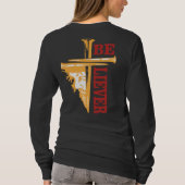 Jesus Cross Nail Design – Powerful Christian T-Shirt (Rückseite)