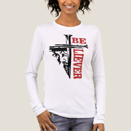 Jesus Cross Nail Design – Powerful Christian Tri-Blend Shirt