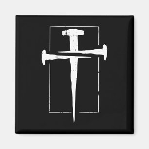 Jesus Cross Nail Ost Christlicher Frühling Männer  Magnet