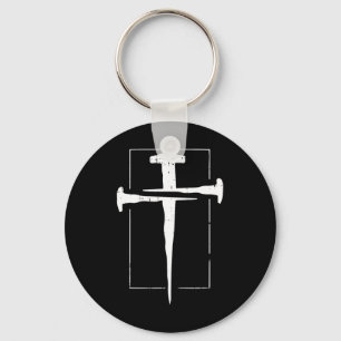 Jesus Cross Nail Ost Christlicher Frühling Männer  Schlüsselanhänger