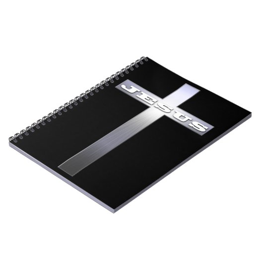 Jesus Cross Notizblock (Linke Seite)